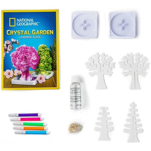 Crystal Growing Garden | Science kit by National Geographic | Age 6+