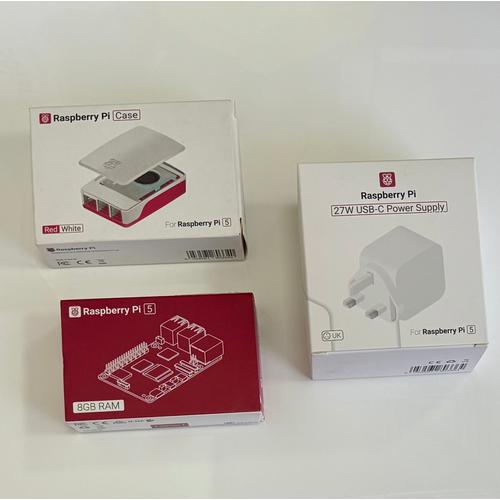 Raspberry Pi 5 – 8 جيجا بايت رام / معالج 2.4 جيجا هرتز | طراز B - مجموعة تعليمية DEDB0624 في المملكة المتحدة 