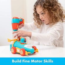 Load image into Gallery viewer, Design &amp; Drill Bolt Buddies Race Car│ Fine Motor Skills Kit | Construction Set by  Educational Insights for Kids Age 3+
