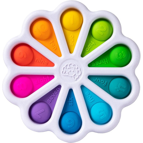 Dmpl Digits Number Fidget for Sensory Development by Fat Brain US for Kids age 2+