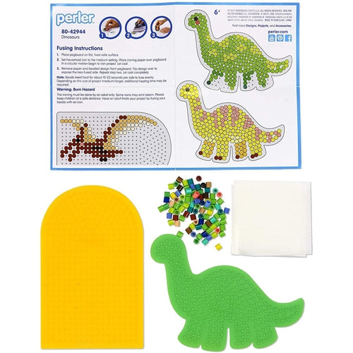 ڈایناسور - کرافٹ فیوز بیڈ بالٹی، 5004 پی سیز، کرافٹ سیٹ از پرلر یو ایس | عمر 6+