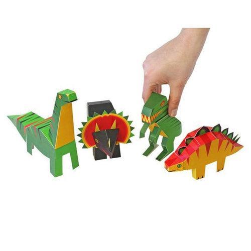 Dinosaurs - Paper Art Kit, by Pukaca PT | Age 6+