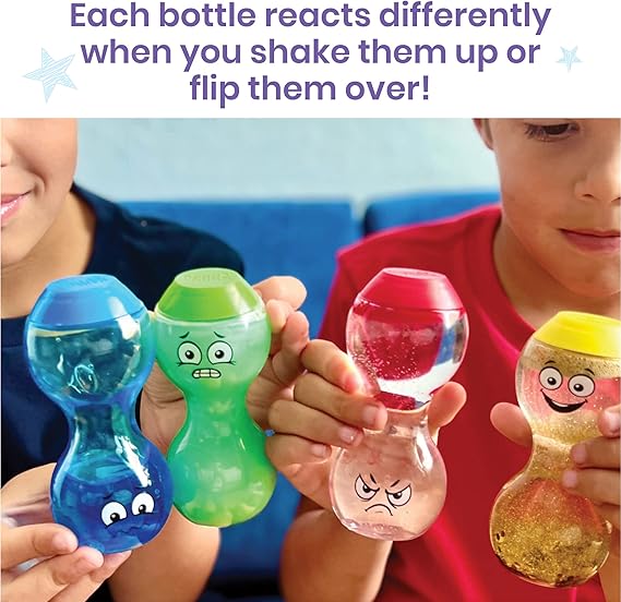 Express Your Feelings Sensory Bottles │ Sensory Toys by Learning Resources for kids Ages 3+