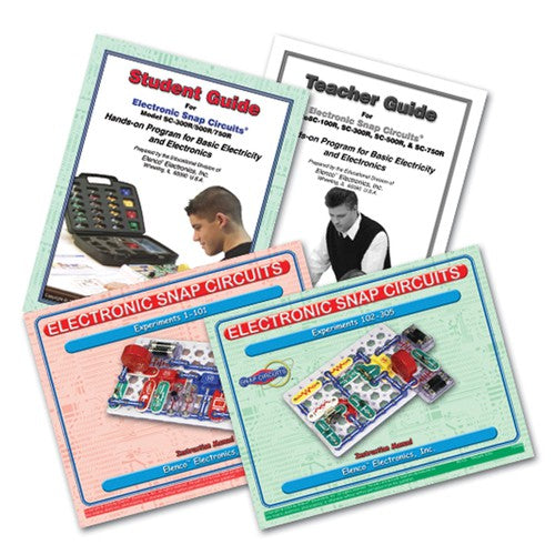 برنامج تدريب الطلاب على جهاز Elenco Snap Circuits® 300 Exp. SC300R | SC-300 / حقيبة التدريب