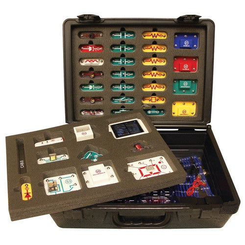 برنامج تدريب الطلاب على جهاز Elenco Snap Circuits® 750 Exp. SC750R | SC-750 / حقيبة التدريب 