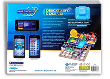 تحميل الصورة في عارض المعرض ، Elenco Snap Circuits® Discover Coding - Graphical/Blockly coding over Bluetooth | SCD303 educational set for future engineers Age 8+
