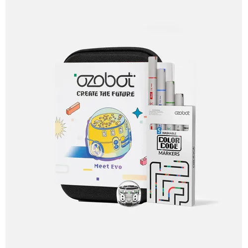Ozobot Evo Entry Kit - 050110-01 | Robot Technology Toy Set for Kids Age 5+