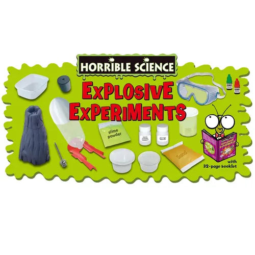 Explosive Experiments | Horrible Science Kit by Galt UK for Kids Ages 8+