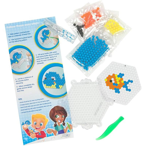 Fish - H2O Water Fuse Beads Kit, Craft Set by Perler US | Age 4+