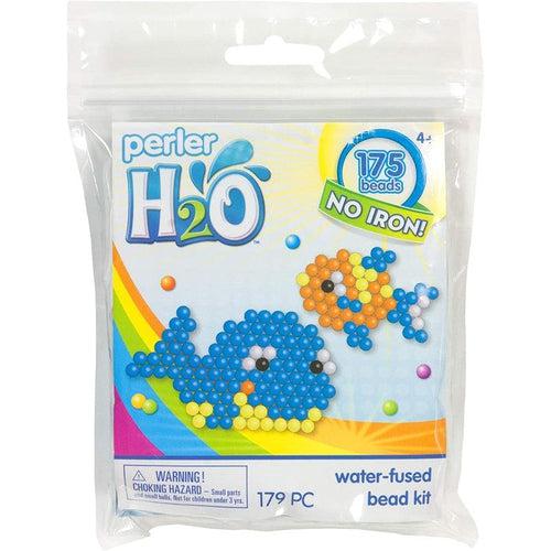 Fish - H2O Water Fuse Beads Kit, Craft Set by Perler US | Age 4+