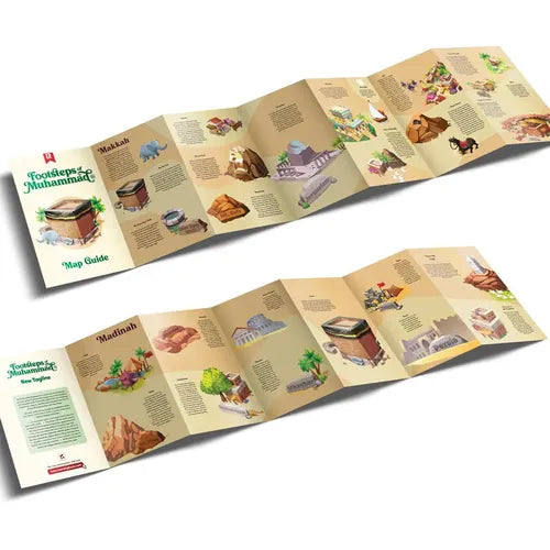 Footsteps of Muhammad (S) | 129 pcs Educational Floor Puzzle By Learning Roots UK for Kids Age 6+