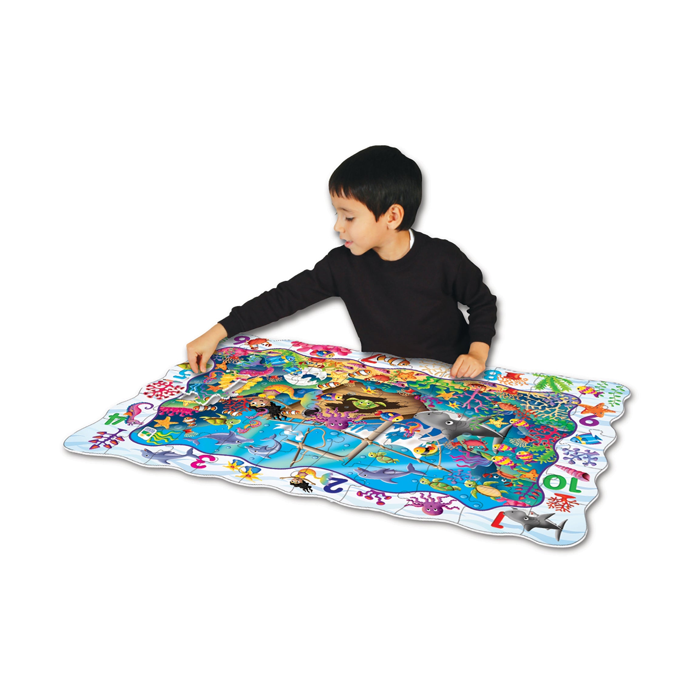 The Learning Journey - Puzzle Doubles! Find It! 123 | 50 pcs Construction Toy Set for Kids Age 3+