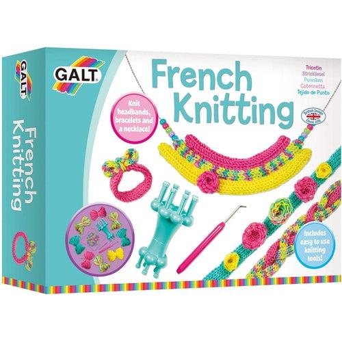French Knitting | Kint your headbands, bracelets, and necklace | Craft set by Galt UK | Age 6+