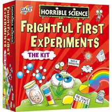 Load image into Gallery viewer, Frightful First Experiments | Horrible Science Kit by Galt UK | Ages 6+
