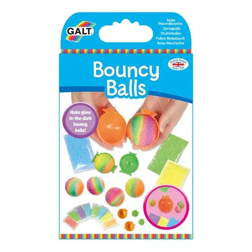 Bouncy Balls - 1003325 | Make glow in-the-dark bouncy balls | Art & Craft Set by Galt UK for kids Ages 8+