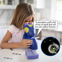 Load image into Gallery viewer, GeoSafari Jr. Talking Microscope | 5x magnification with focus free dual eyepieces Science set by Learning Resources US | Age 3+
