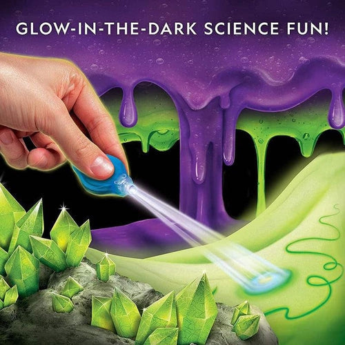 Glow-in-the-Dark Mega Science Kit | NGMEGAGID by National Geographic | Age 8+