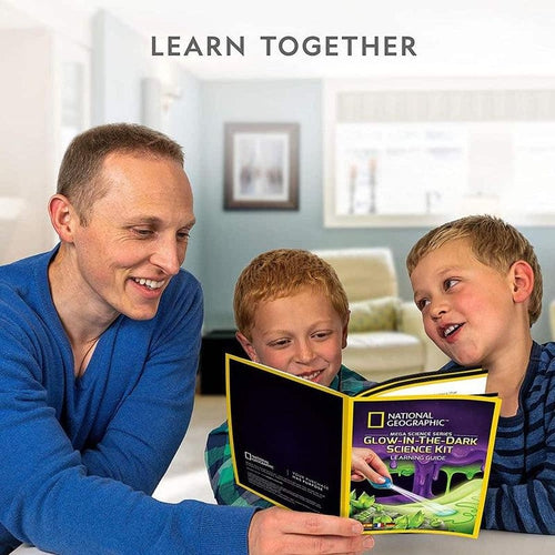 Glow-in-the-Dark Mega Science Kit | NGMEGAGID by National Geographic | Age 8+