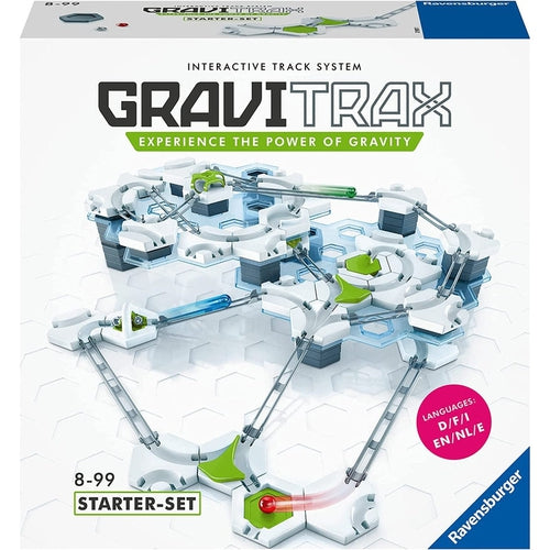 مجموعة المبتدئين GraviTrax | اختبر قوة الجاذبية | لعبة ماربل ران آند ستيم من رافينزبرجر ألمانيا للأطفال من سن 8+
