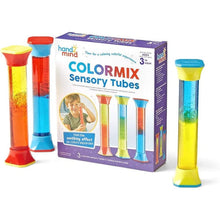 Load image into Gallery viewer, Hand2Mind ColorMix Sensory Fidget Tubes | Science Set of 3 Tubes by Learning Resources | Age 3+
