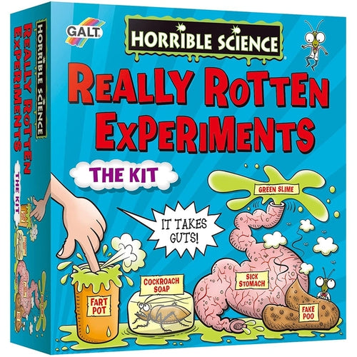 Horrible Science Really Rotten Experiments | Science Kit by Galt UK | Ages 8+