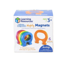تحميل الصورة في عارض المعرض ، مغناطيس على شكل حدوة حصان | Mighty Magnets (مجموعة من 6) العلوم الأولية التي وضعتها Learning Resources US | سن 3+
