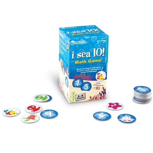 I Sea 10! ™ Math Game | 100 Cards, Math Set by Learning Resources US | Age 6+