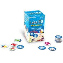 Load image into Gallery viewer, I Sea 10! ™ Math Game | 100 Cards, Math Set by Learning Resources US | Age 6+
