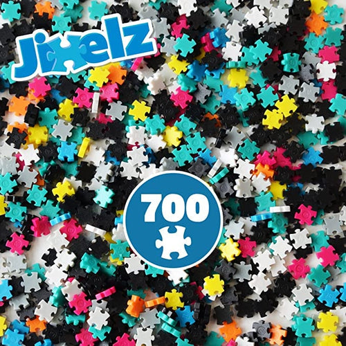 Jixelz 700 pc سیٹ - Roving Robots Puzzles by Fat Brain Toys | 6+ کی عمر کے بچوں کے لیے تعمیراتی سیٹ 