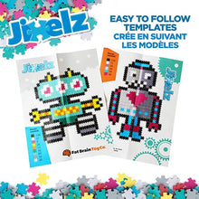 تحميل الصورة في عارض المعرض ، Jixelz 700 pc Set - Roving Robots Puzzles by Fat Brain Toys | مجموعة البناء للأطفال من سن 6+
