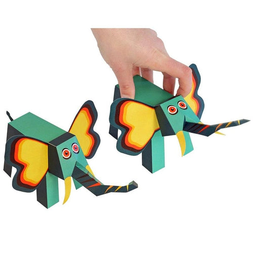 Jungle Animals - Paper Art Kit, by Pukaca PT | Age 6+