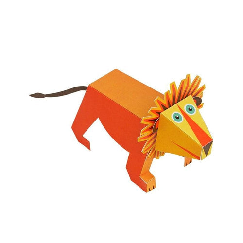 Jungle Animals - Paper Art Kit, by Pukaca PT | Age 6+