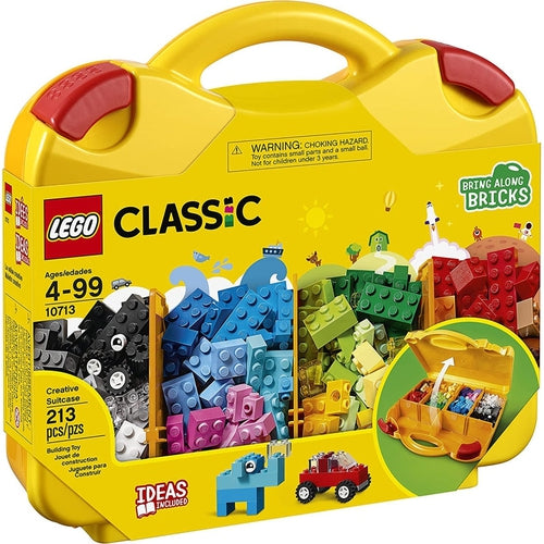 حقيبة LEGO® CREATOR Creative Suitcase 10713 | طقم بناء 213 قطعة للأطفال من سن 1+