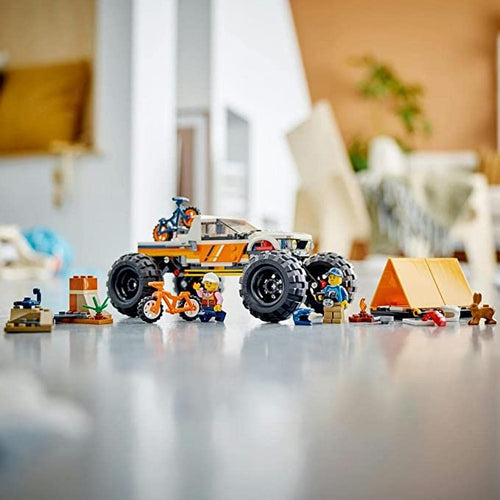 LEGO® سٹی 4x4 آف روڈر ایڈونچرز 60387 | 252 ٹکڑوں والا کنسٹرکشن کھلونے کا سیٹ 6 سال اور اس سے زیادہ عمر کے بچوں کے لیے