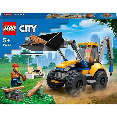 LEGO® City Construction Digger 60385 Building Toy Set | 148 Pieces Construction Set for Kids Age 5+
