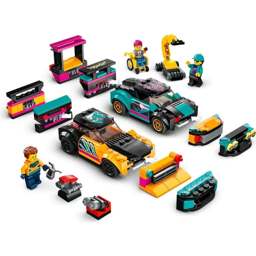 LEGO® City Custom Car Garage Building Toy Set 60389 | 507 Pieces Construction Set for Kids Age 6+