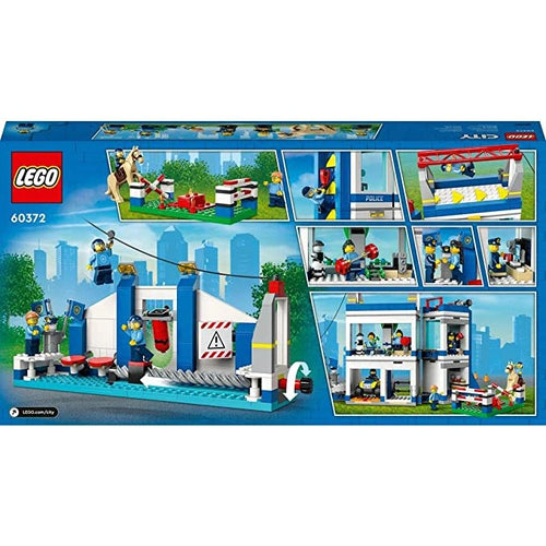 LEGO® سٹی پولیس ٹریننگ اکیڈمی 60372 عمارت کا کھلونا سیٹ | 6+ بچوں کے لیے 823 ٹکڑوں کا تعمیراتی سیٹ 