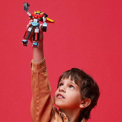 LEGO® Creator 3in1 سپر روبوٹ 31124 | 159 ٹکڑوں کی تعمیر کے بلاکس / 6 سال سے زیادہ عمر کے تخلیقی بچوں کے لیے تعمیراتی سیٹ 