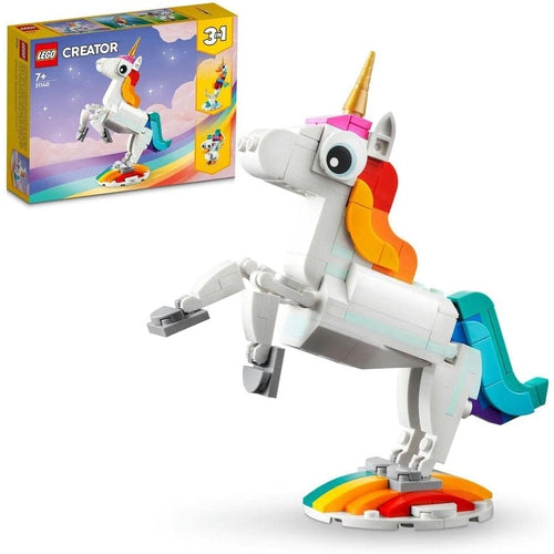 LEGO® Creator Magical Unicorn 31140 Building Toy Set (145 Pieces) | Construction Set for Kids Age 7+