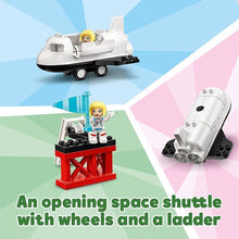 تحميل الصورة في عارض المعرض ، LEGO® DUPLO Town Space Shuttle Mission Rocket 10944 | طقم بناء مكون من 23 قطعة للأطفال من سن 2+
