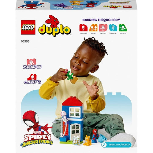 LEGO DUPLO DUPLO Marvel Spider-Man’s House 10995 | 25 Pieces easy to Build Construction set for creative children age 2+