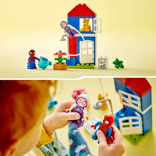 LEGO® DUPLO® Marvel Spider-Man’s House 10995 | 25 Pieces Easy-to-Build Construction set for creative kids age 2+