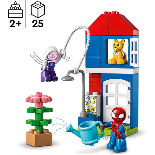 LEGO DUPLO DUPLO Marvel Spider-Man’s House 10995 | 25 Pieces easy to Build Construction set for creative children age 2+