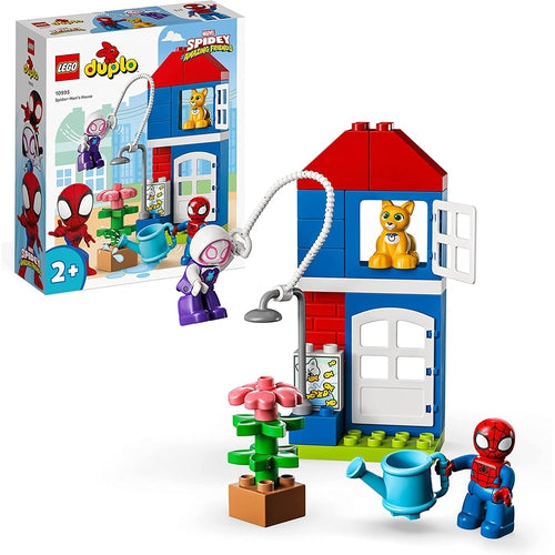 LEGO DUPLO DUPLO Marvel Spider-Man’s House 10995 | 25 Pieces easy to Build Construction set for creative children age 2+