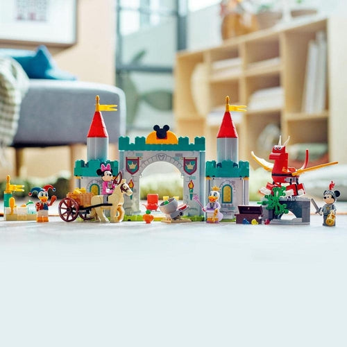 LEGO® ڈزنی مکی اینڈ فرینڈز کیسل ڈیفنڈرز سیٹ 10780 | 215 پیسز بلڈنگ بلاکس / 4+ سال کی عمر کے تخلیقی بچوں کے لیے تعمیراتی سیٹ 