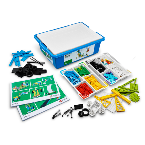 LEGO® Education BricQ Motion Essential Set - 45401 | گریڈ K-5 کے طلباء کے لیے 523 ٹکڑوں کا سیٹ