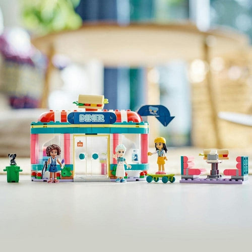 LEGO R Friends Heartlake Downtown Diner 41728 | 346 Pieces Construction set for creative children age 6+