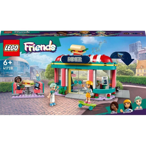 LEGO R Friends Heartlake Downtown Diner 41728 | 346 Pieces Construction set for creative children age 6+