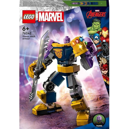 LEGO® Marvel Thanos Mech Armor 76242 | 113 Pieces Construction set for creative children age 6+