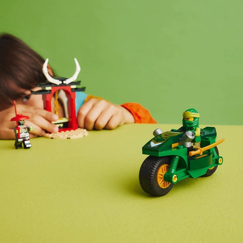 LEGO® NINJAGO Lloyd's Ninja Street Bike 71788 | 4+ سال کی عمر کے تخلیقی بچوں کے لیے 64 پیسز آسان تعمیراتی سیٹ 